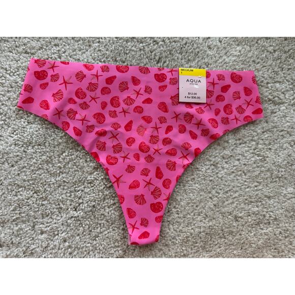 Women’s Aqua Thong Panties – M – Multiple Colors & Prints – Sexy Comfortable NWT - Picture 9 of 11